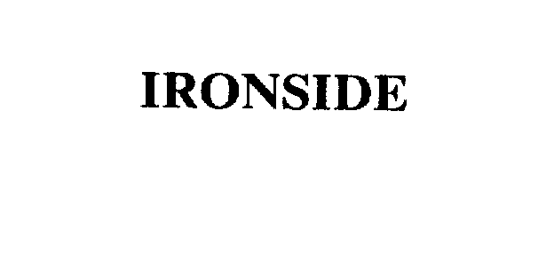 Trademark Logo IRONSIDE