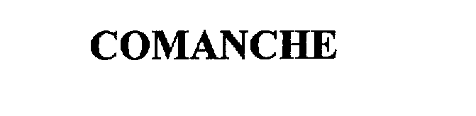 Trademark Logo COMANCHE