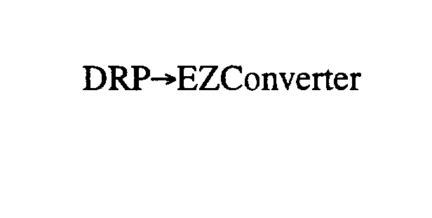 Trademark Logo DRP EZCONVERTER