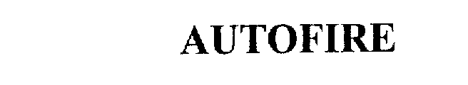 Trademark Logo AUTOFIRE