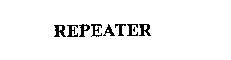 Trademark Logo REPEATER
