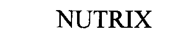 Trademark Logo NUTRIX