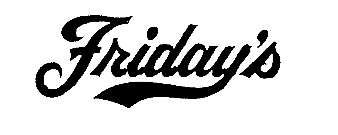 Trademark Logo FRIDAY'S