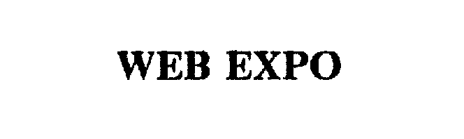 Trademark Logo WEB EXPO