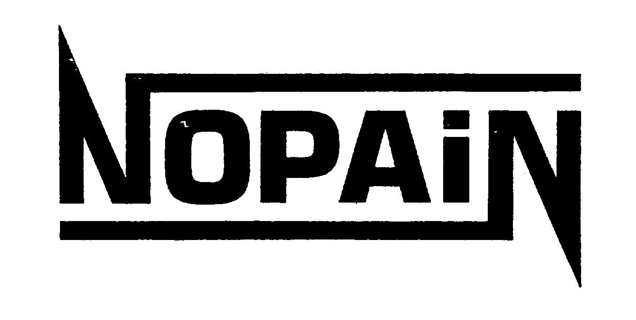 Trademark Logo NOPAIN
