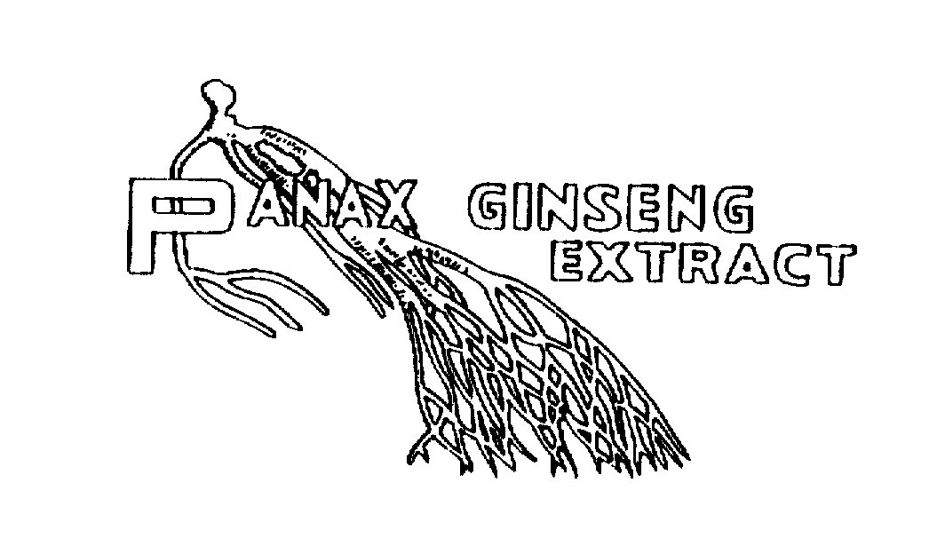 Trademark Logo PANAX GINSENG EXTRACT