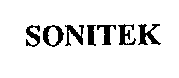 Trademark Logo SONITEK