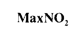 Trademark Logo MAXNO2