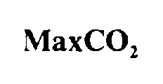 Trademark Logo MAXCO2
