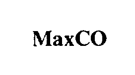 Trademark Logo MAXCO