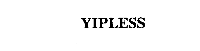 Trademark Logo YIPLESS