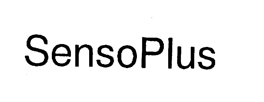 Trademark Logo SENSOPLUS