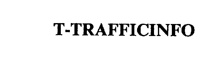 Trademark Logo T-TRAFFICINFO