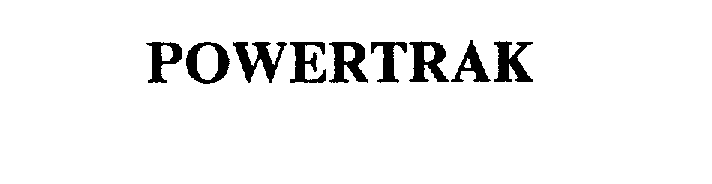 Trademark Logo POWERTRAK