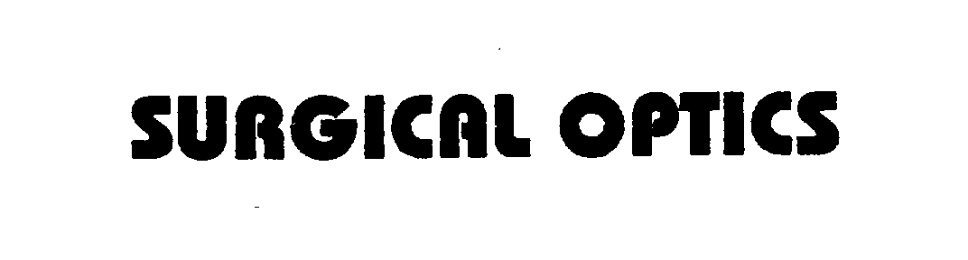 Trademark Logo SURGICAL OPTICS