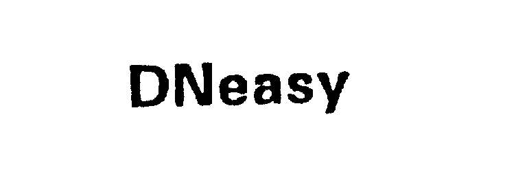 Trademark Logo DNEASY