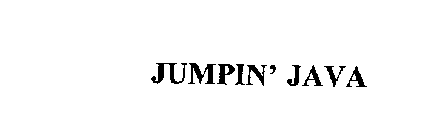 Trademark Logo JUMPIN' JAVA