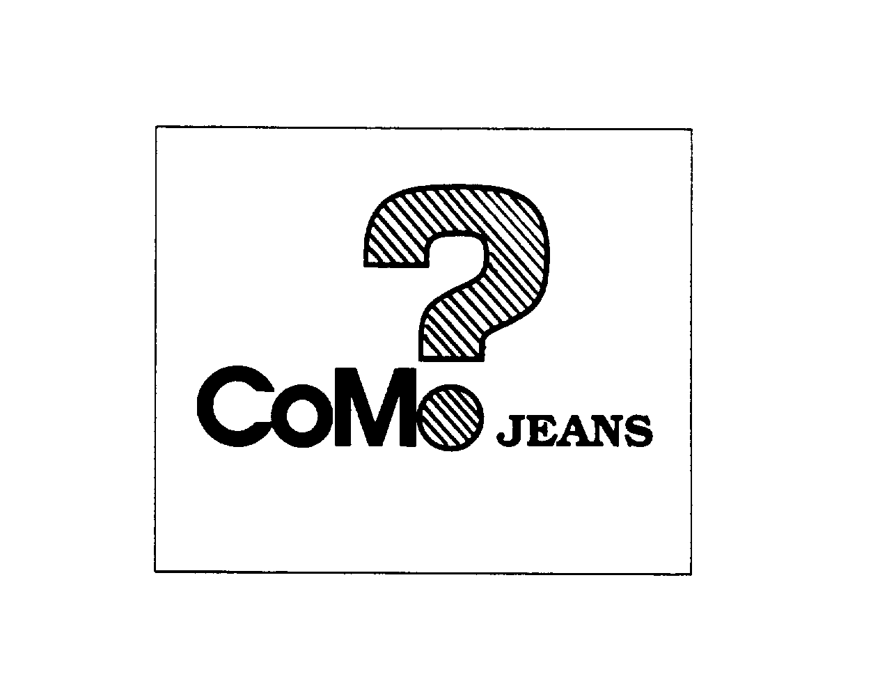 Trademark Logo COM? JEANS
