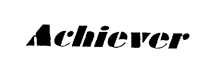 Trademark Logo ACHIEVER