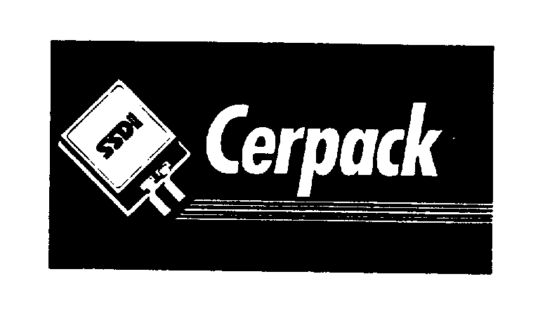Trademark Logo CERPACK SSDI
