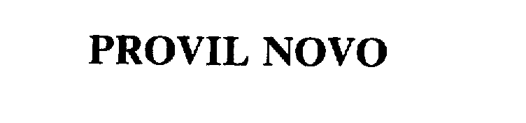 Trademark Logo PROVIL NOVO