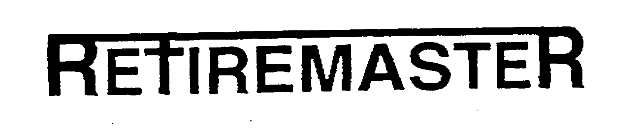 Trademark Logo RETIREMASTER