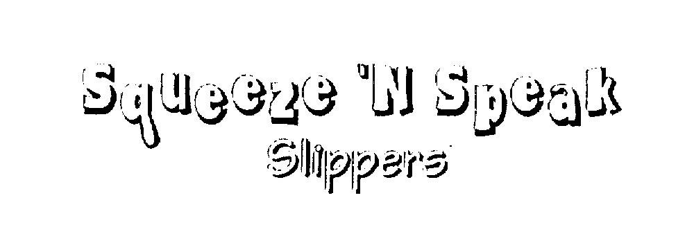  SQUEEZE 'N SPEAK SLIPPERS