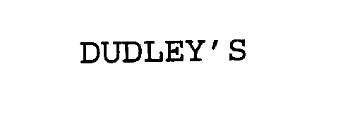 DUDLEY'S