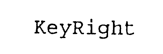 Trademark Logo KEYRIGHT