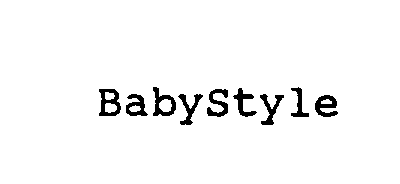Trademark Logo BABYSTYLE