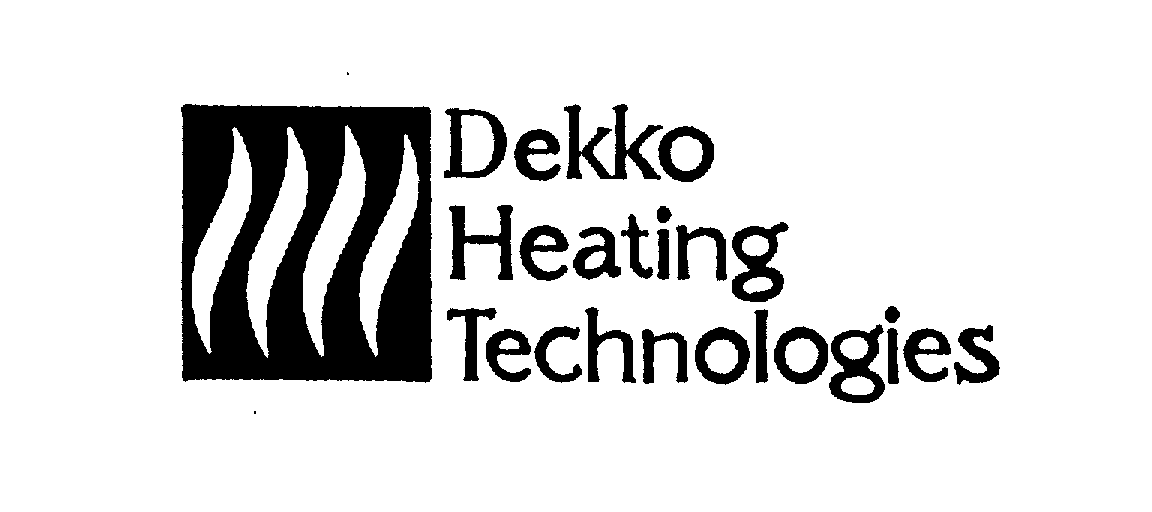  DEKKO HEATING TECHNOLOGIES