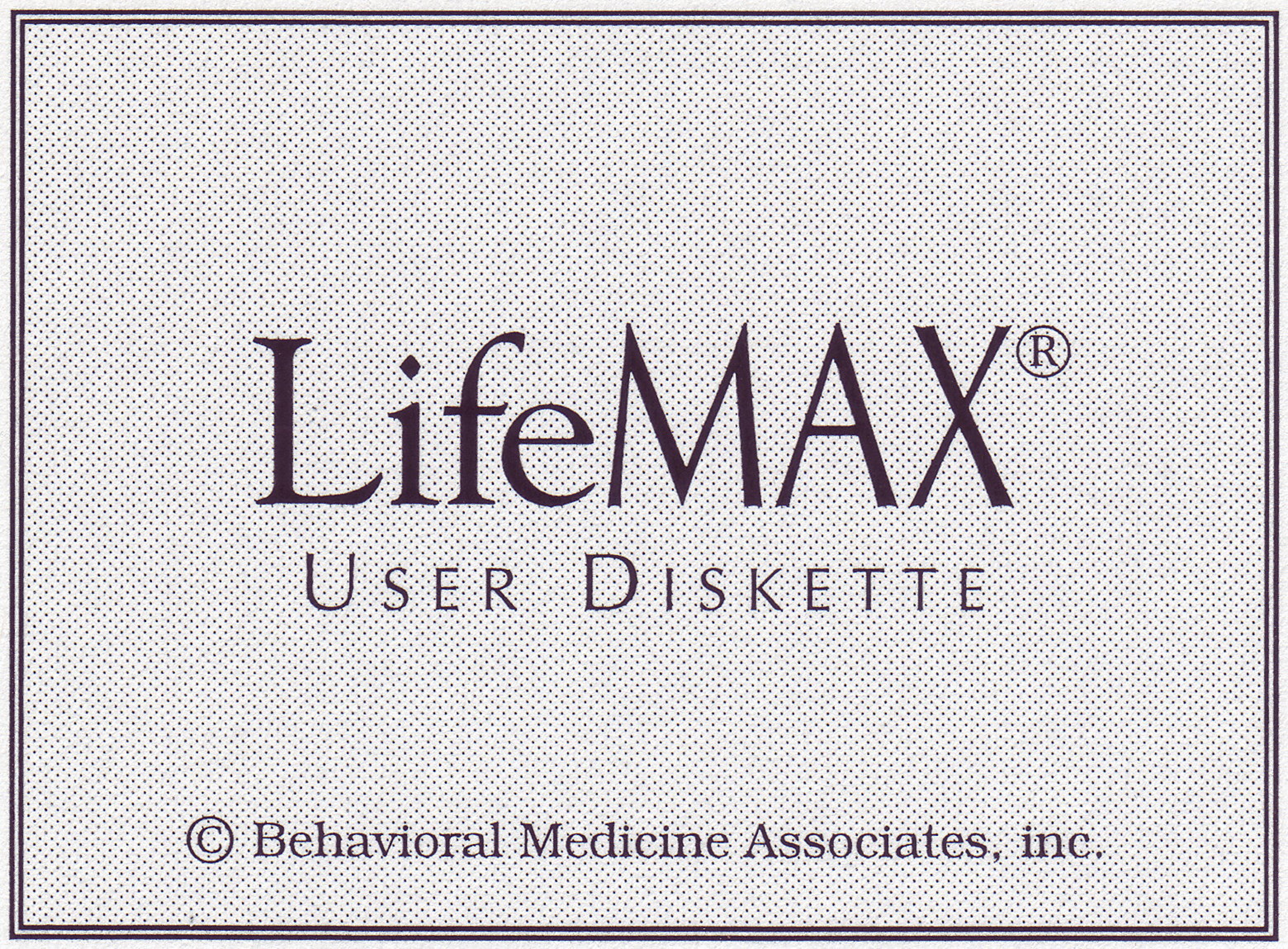 Trademark Logo LIFEMAX