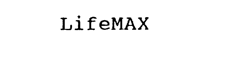 Trademark Logo LIFEMAX