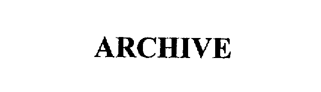 Trademark Logo ARCHIVE