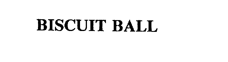 Trademark Logo BISCUIT BALL