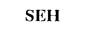Trademark Logo SEH