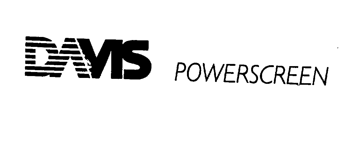 Trademark Logo DAVIS POWERSCREEN