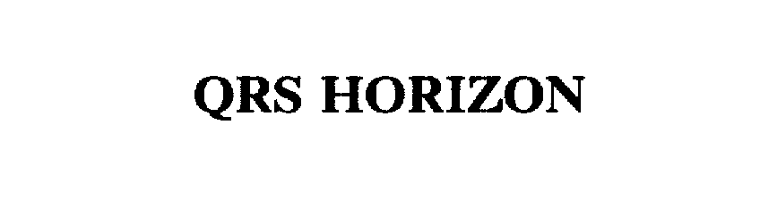  QRS HORIZON