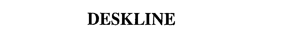 Trademark Logo DESKLINE