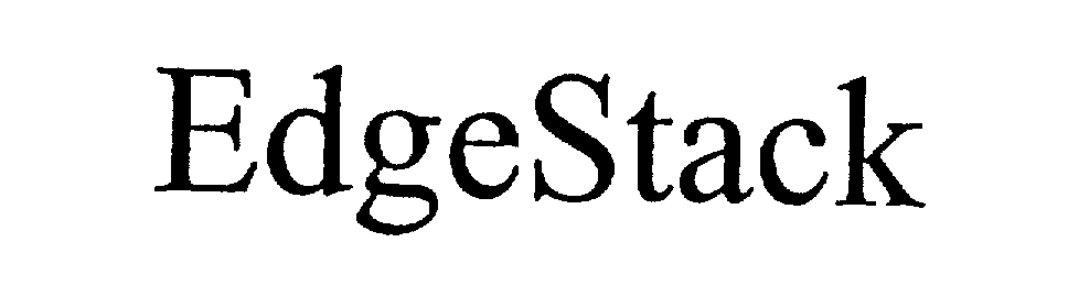 Trademark Logo EDGESTACK