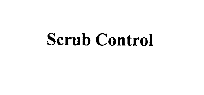  SCRUB CONTROL