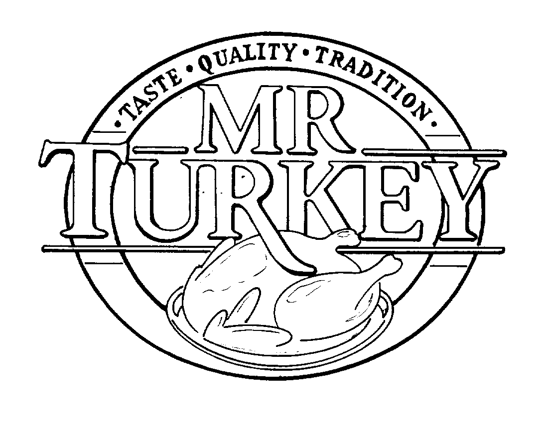 Trademark Logo MR TURKEY TASTE QUALITY TRADITION