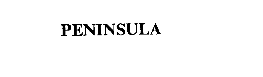 Trademark Logo PENINSULA
