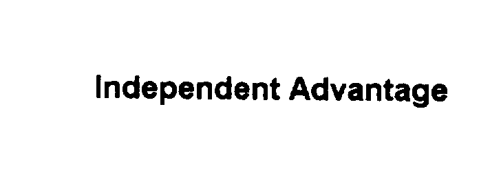  INDEPENDENT ADVANTAGE