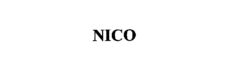 Trademark Logo NICO