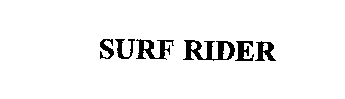 Trademark Logo SURF RIDER