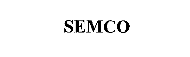 Trademark Logo SEMCO
