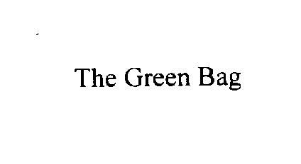 THE GREEN BAG