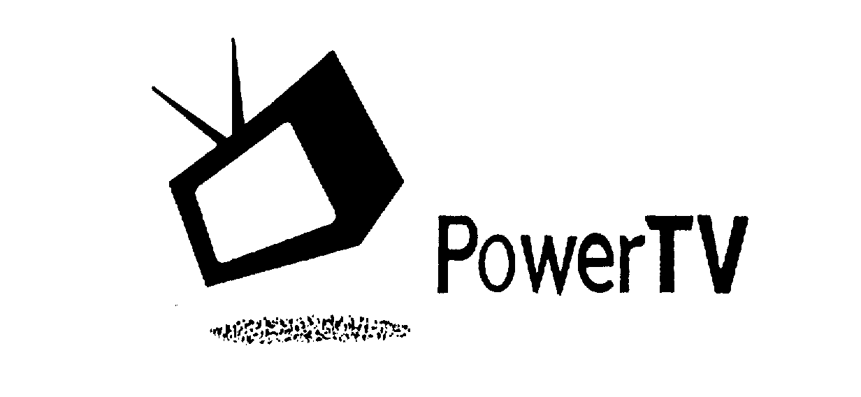 Trademark Logo POWERTV
