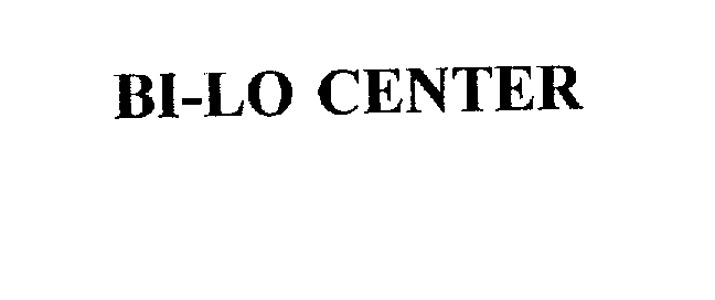 BI-LO CENTER